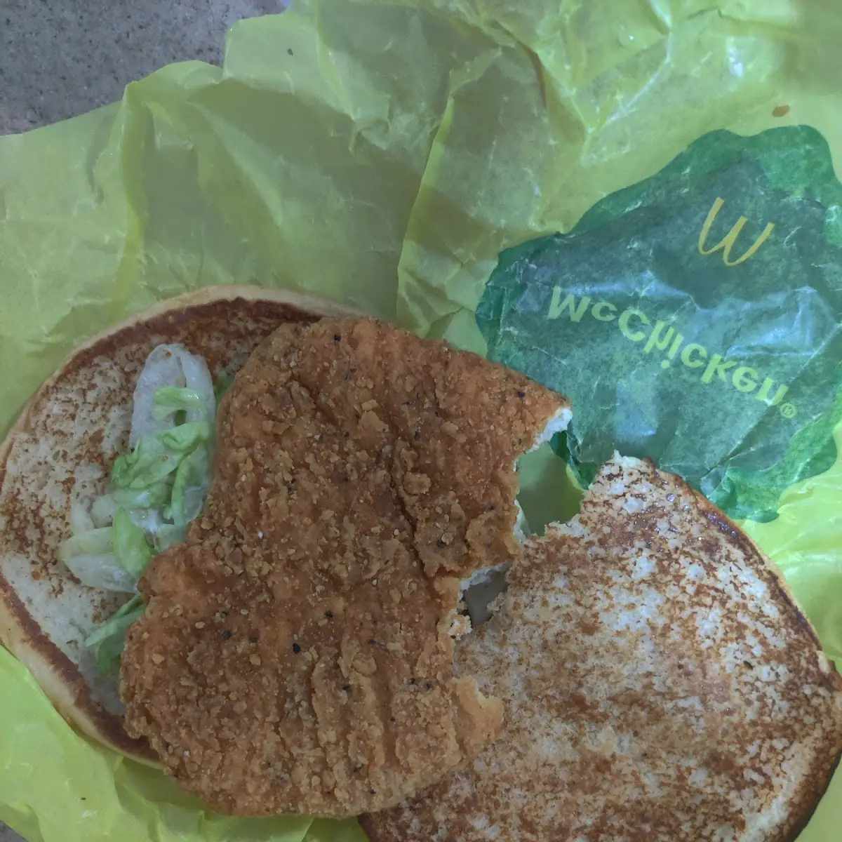 Mcchicken Sandwich