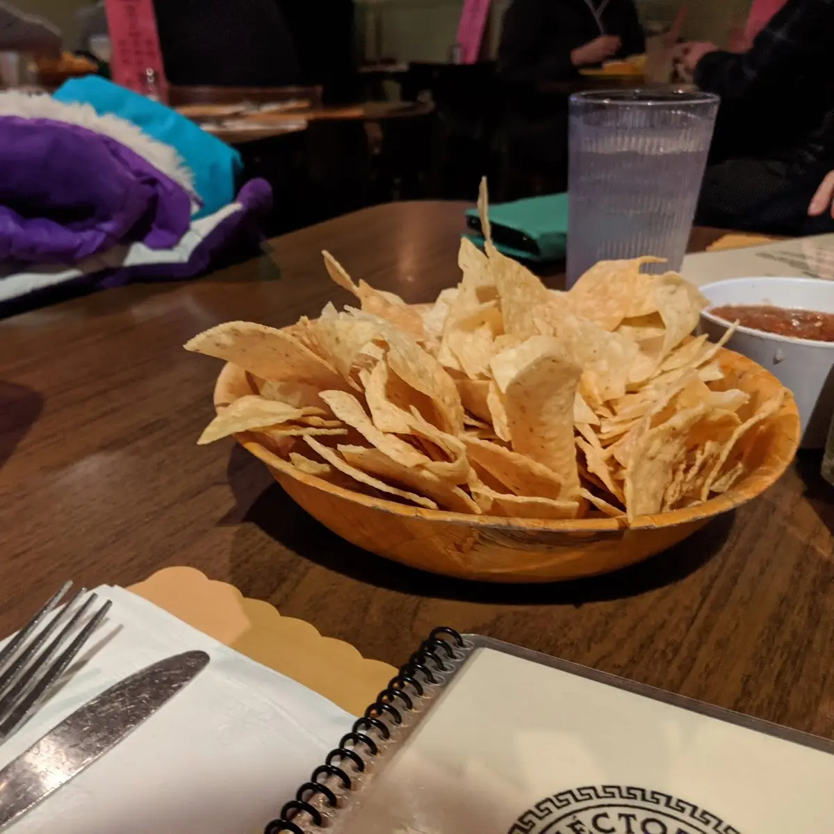 Chips Salsa and Chips