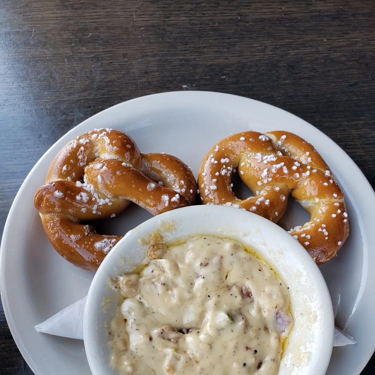 Pretzels with Beer Cheese