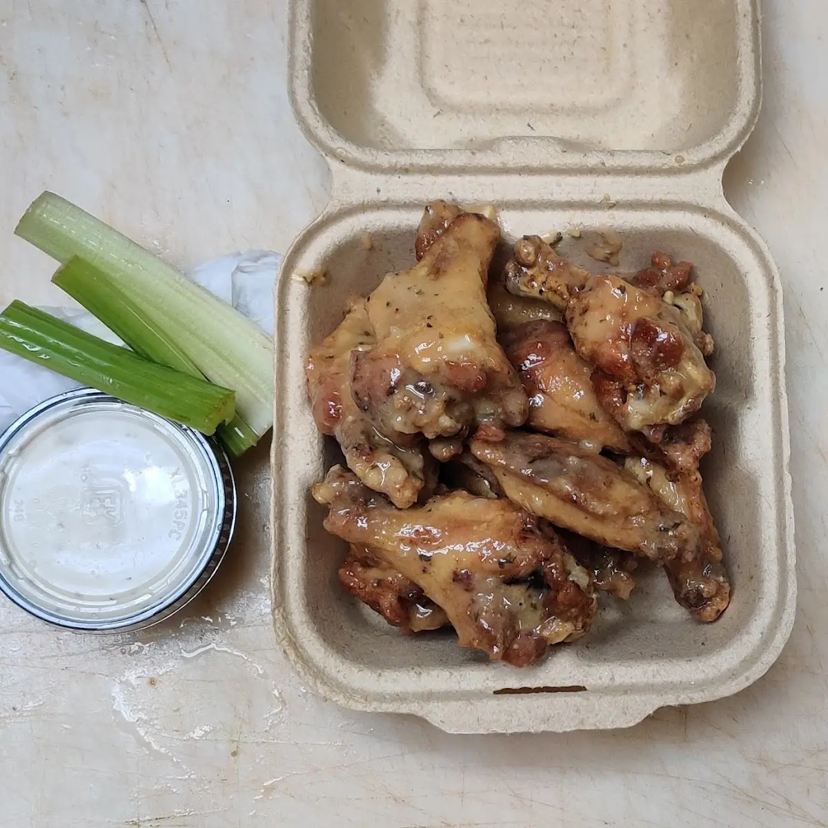 Garlic Parmesan Wings