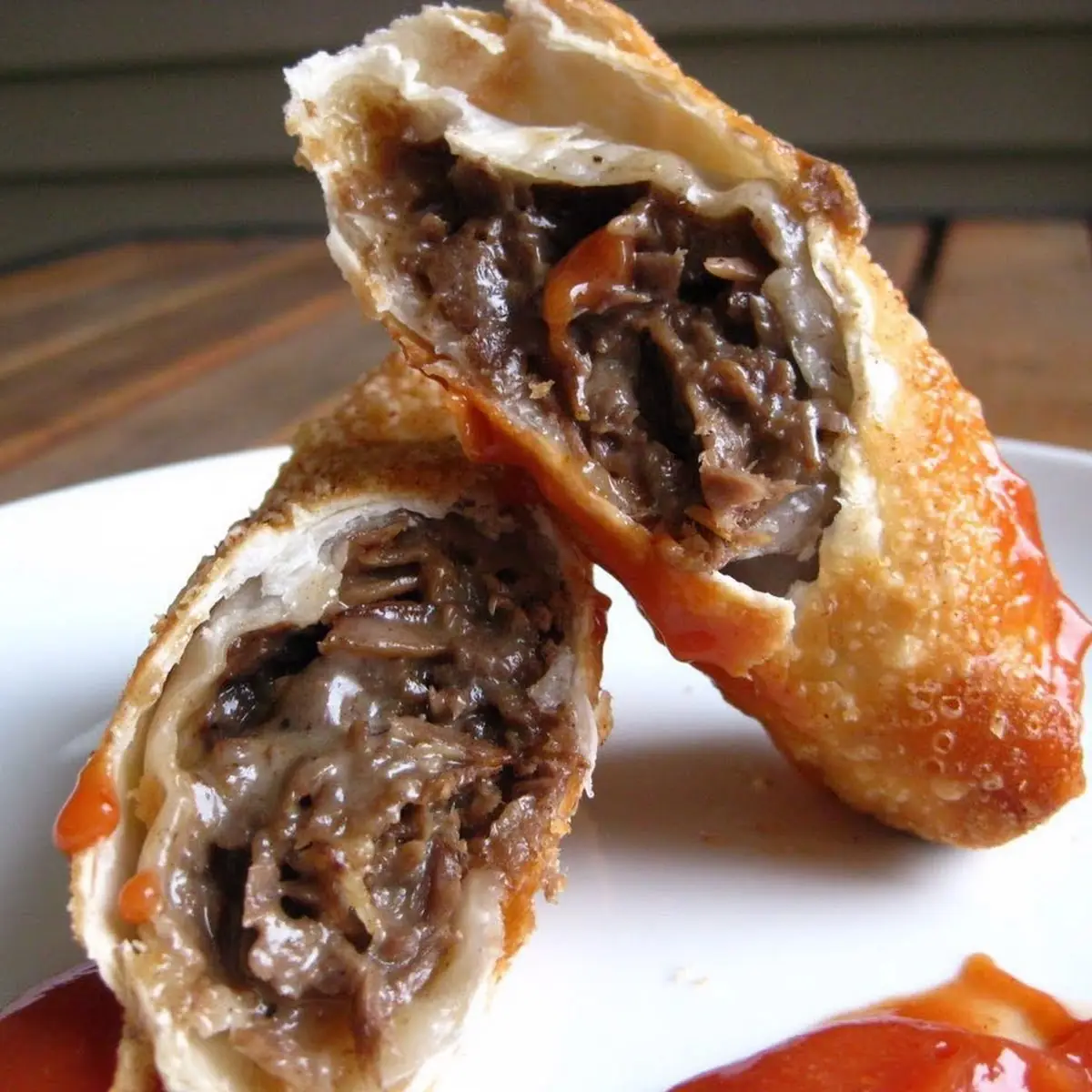 Philly Cheesesteak Egg Rolls