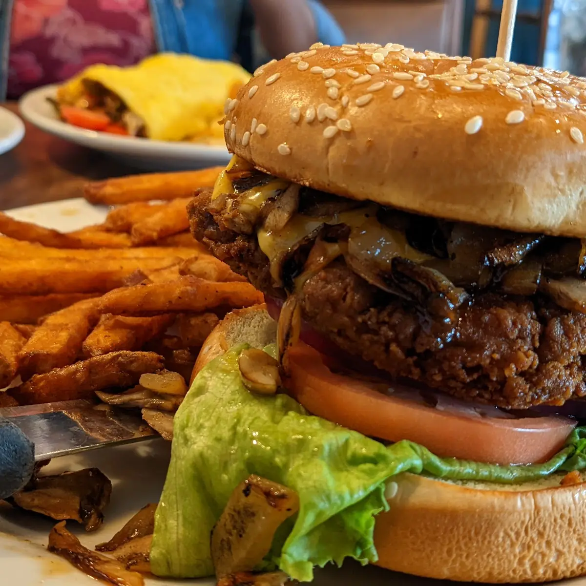 Build Your Own Burger Veggie Burger