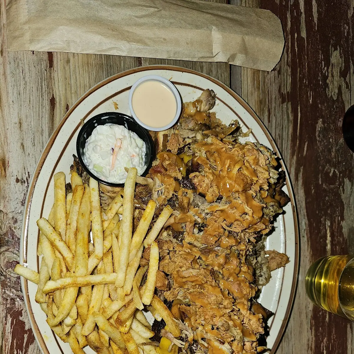 Fries and Meat