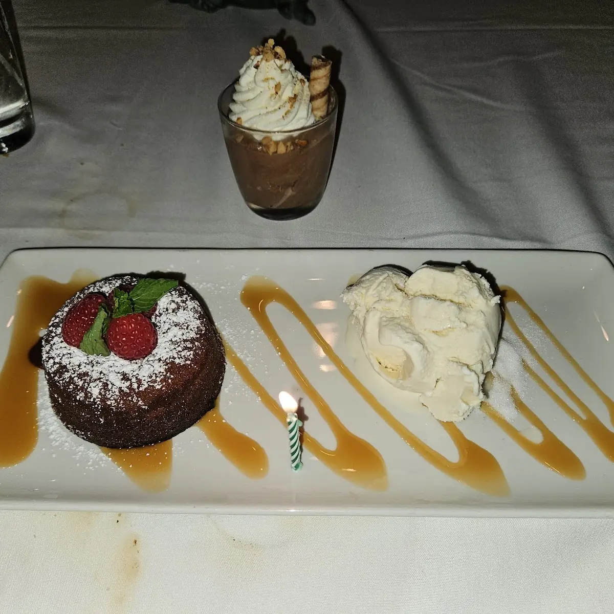 Morton's Legendary Hot Chocolate Cake