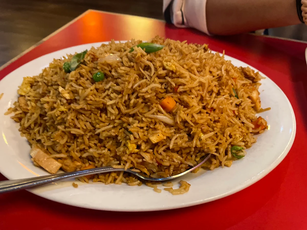 Chicken Fried Rice and Chicken Manchow Soup