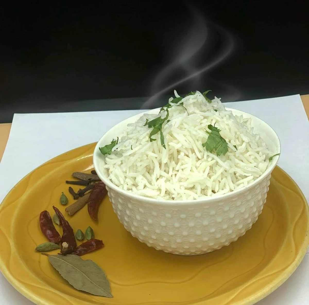 Plain Steamed Basmati Rice GF DF