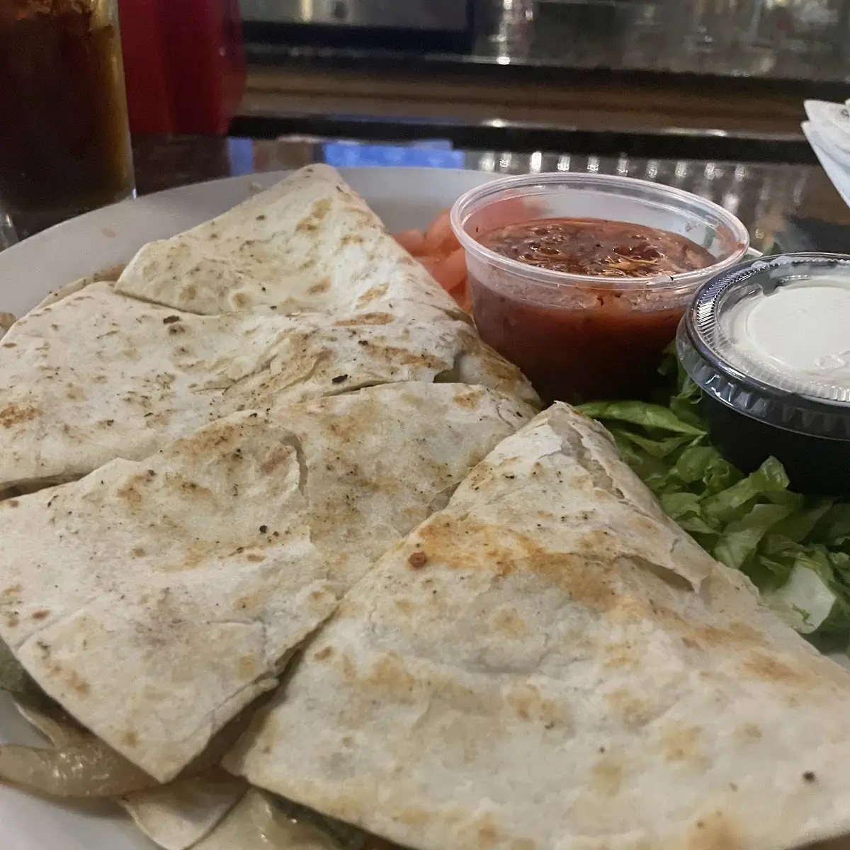 Super Chicken Quesadilla Grande