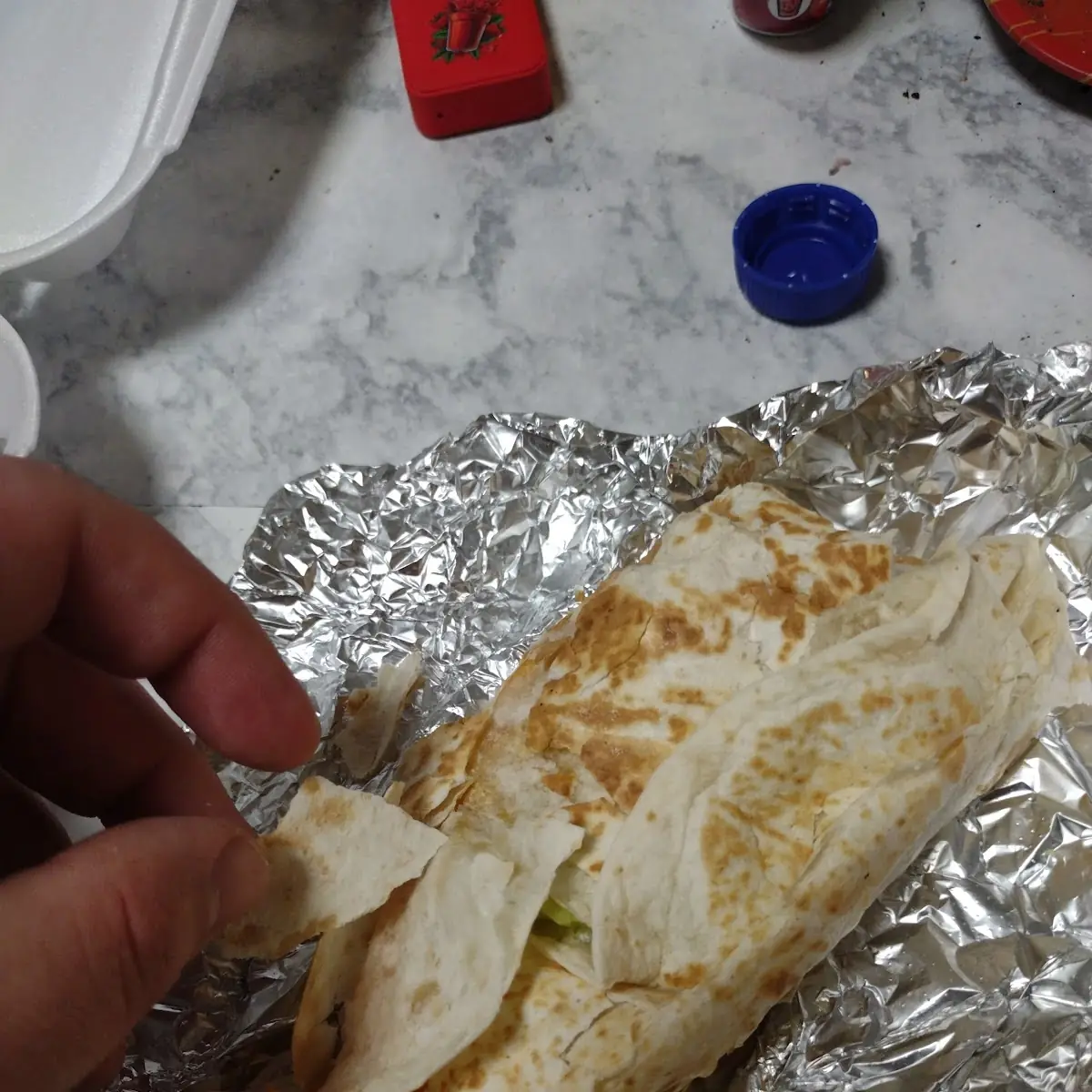 Cajun Chicken Wrap