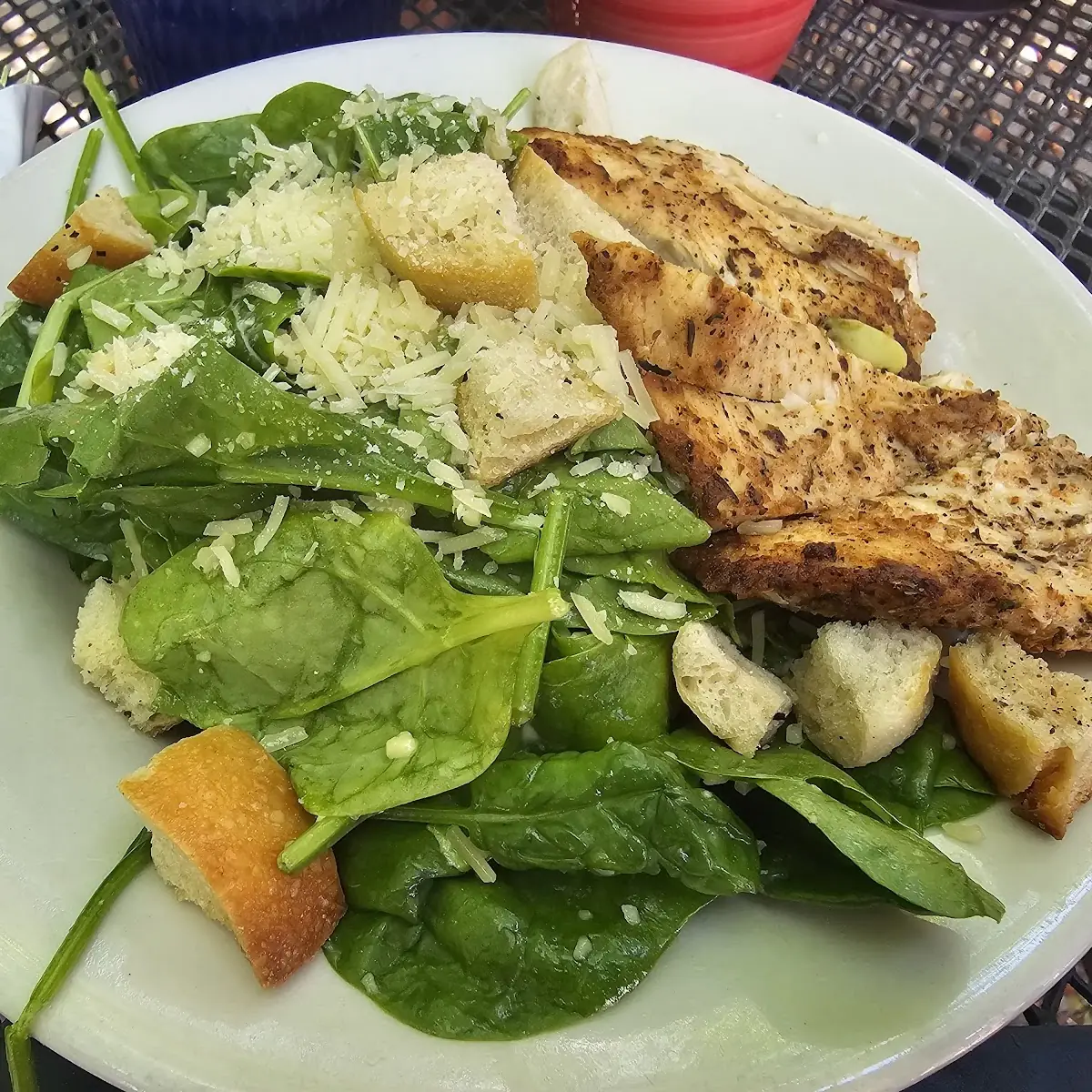 Grilled Cheese & Salad