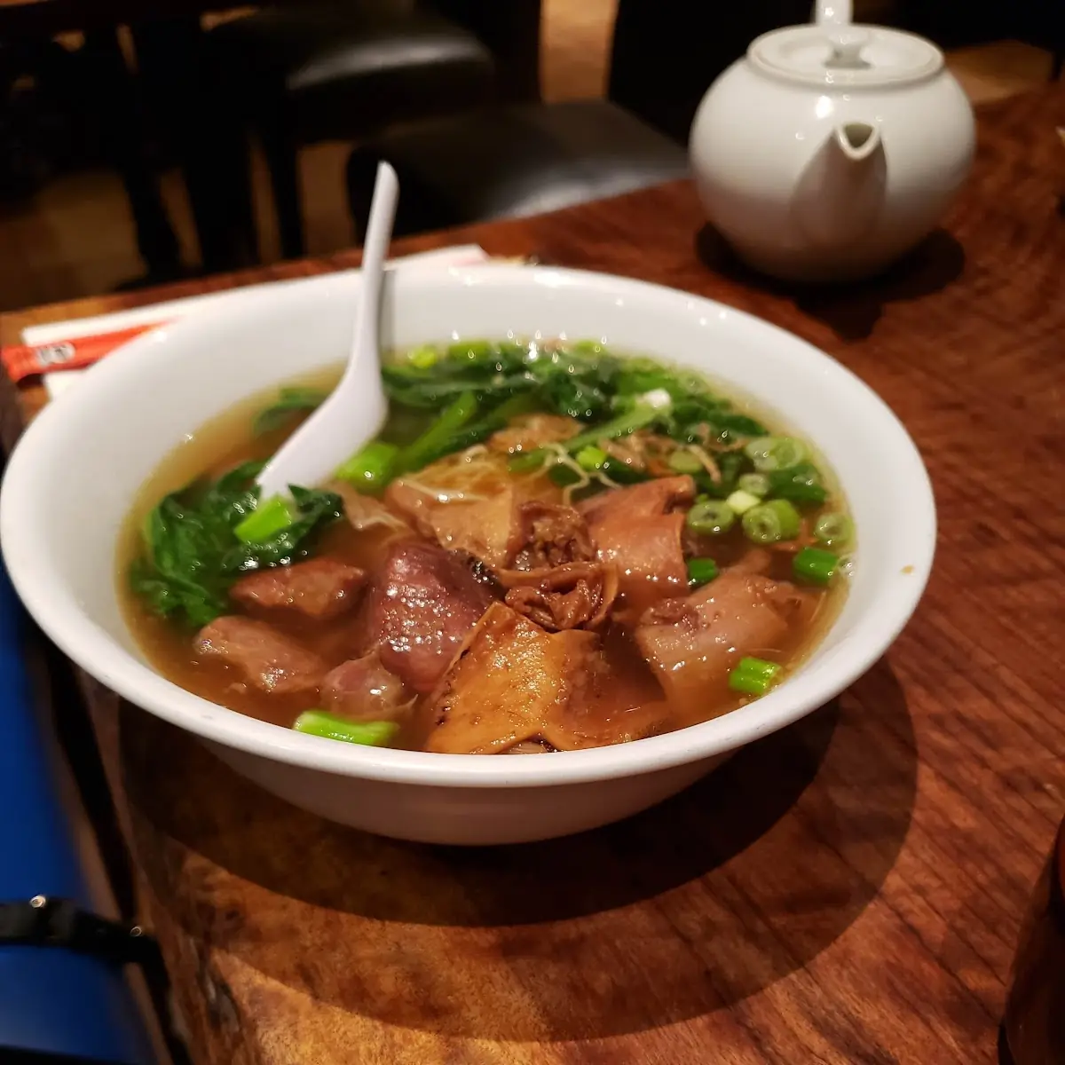 Five Spice Beef Belly and Tendon Noodle Soup