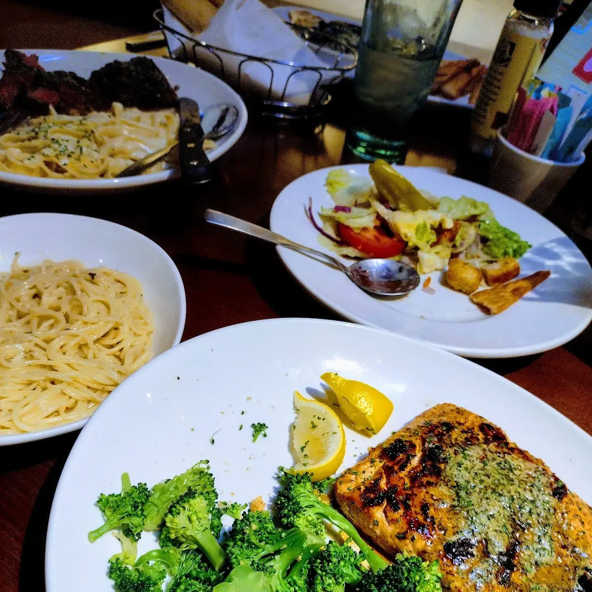 Salmon Fillet and Broccoli