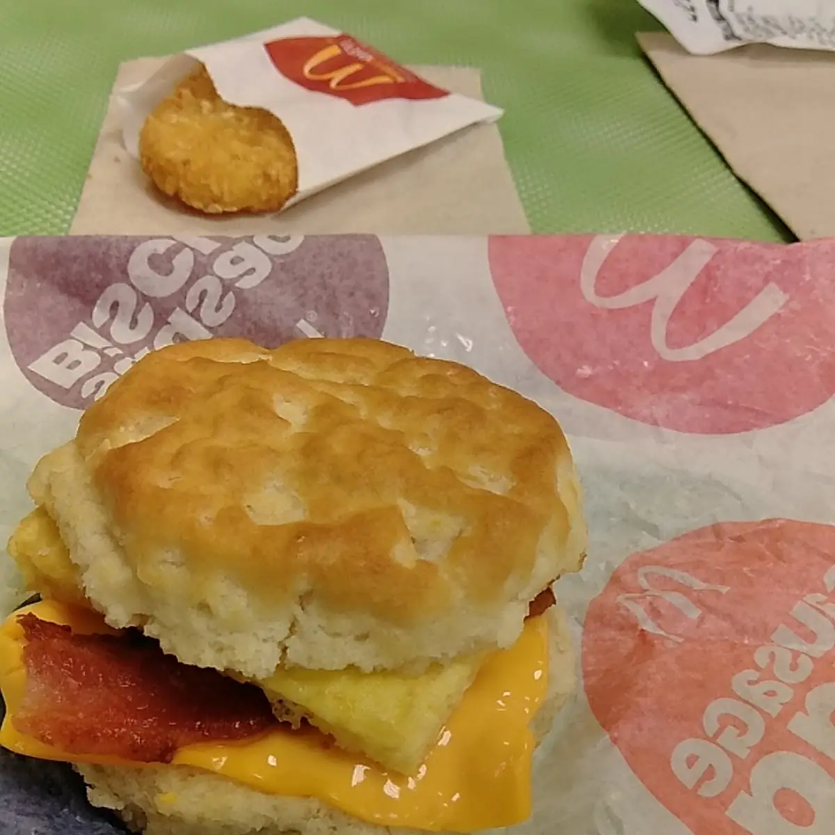 Bacon Egg & Cheese Biscuit