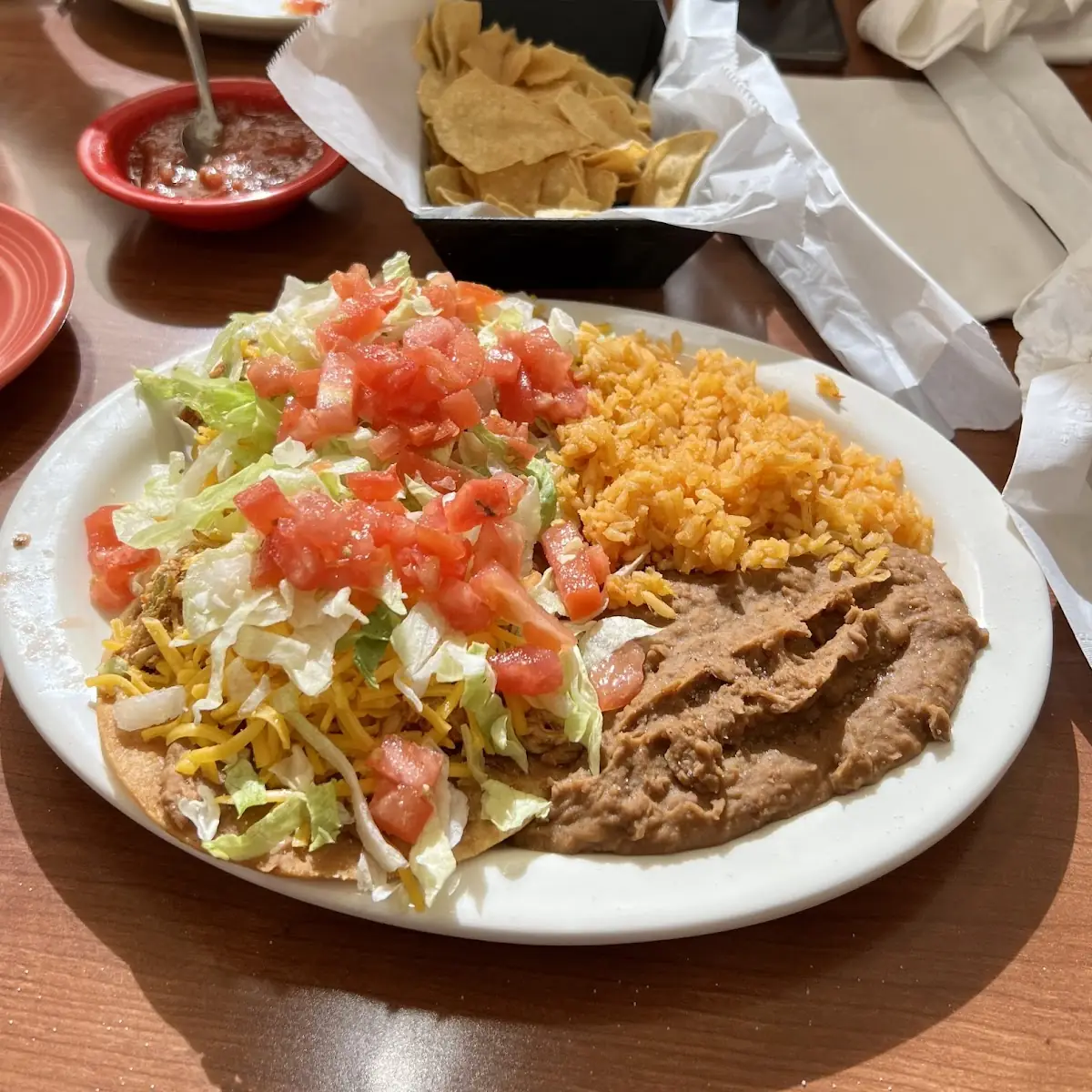 Shredded Chicken Chalupas