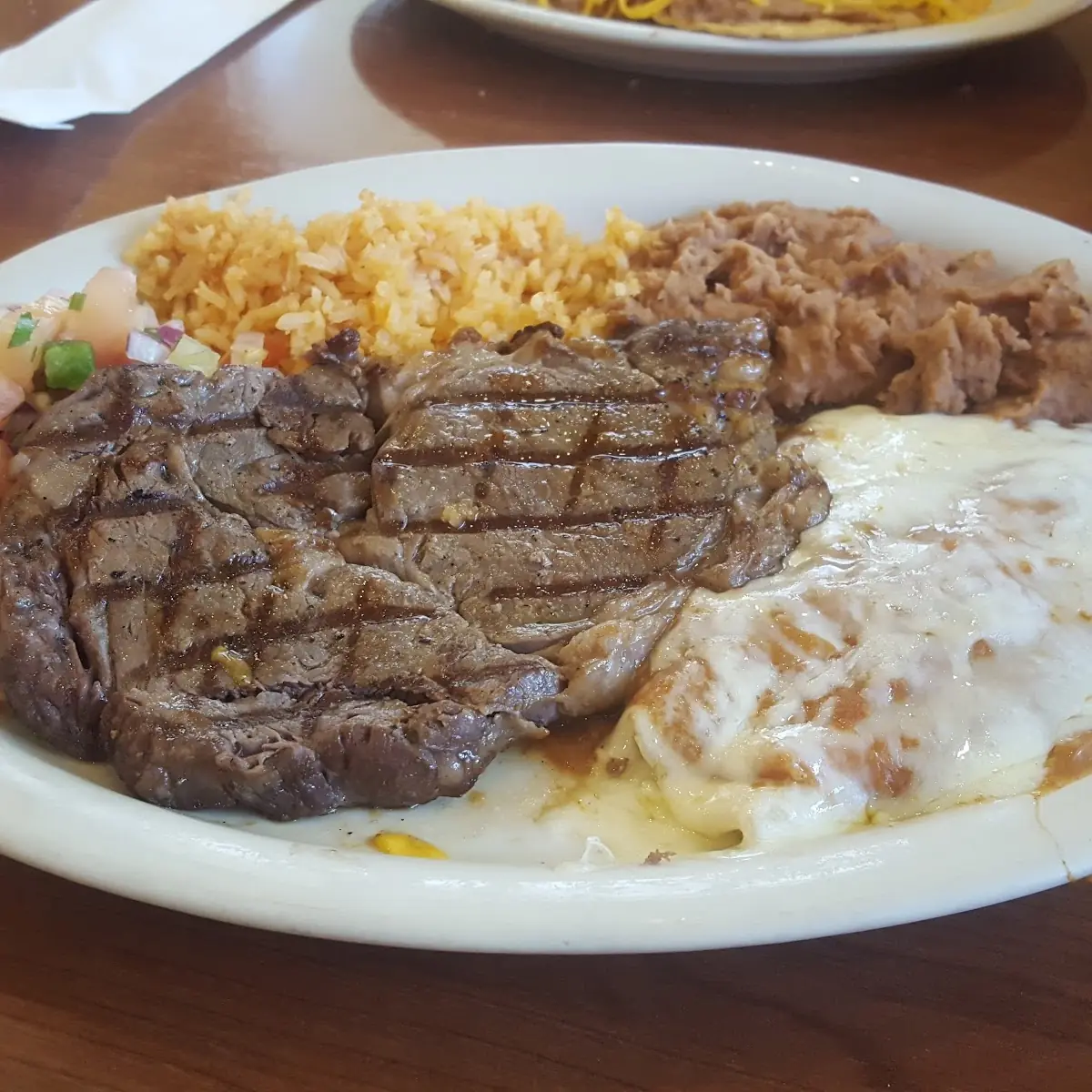 Steak a La Mexicana