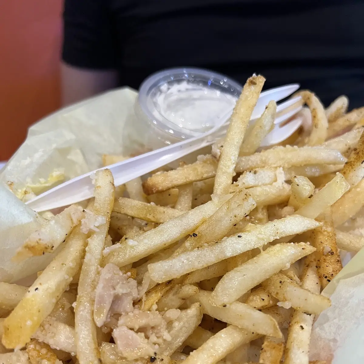 Cajun Garlic Parmesan Fries