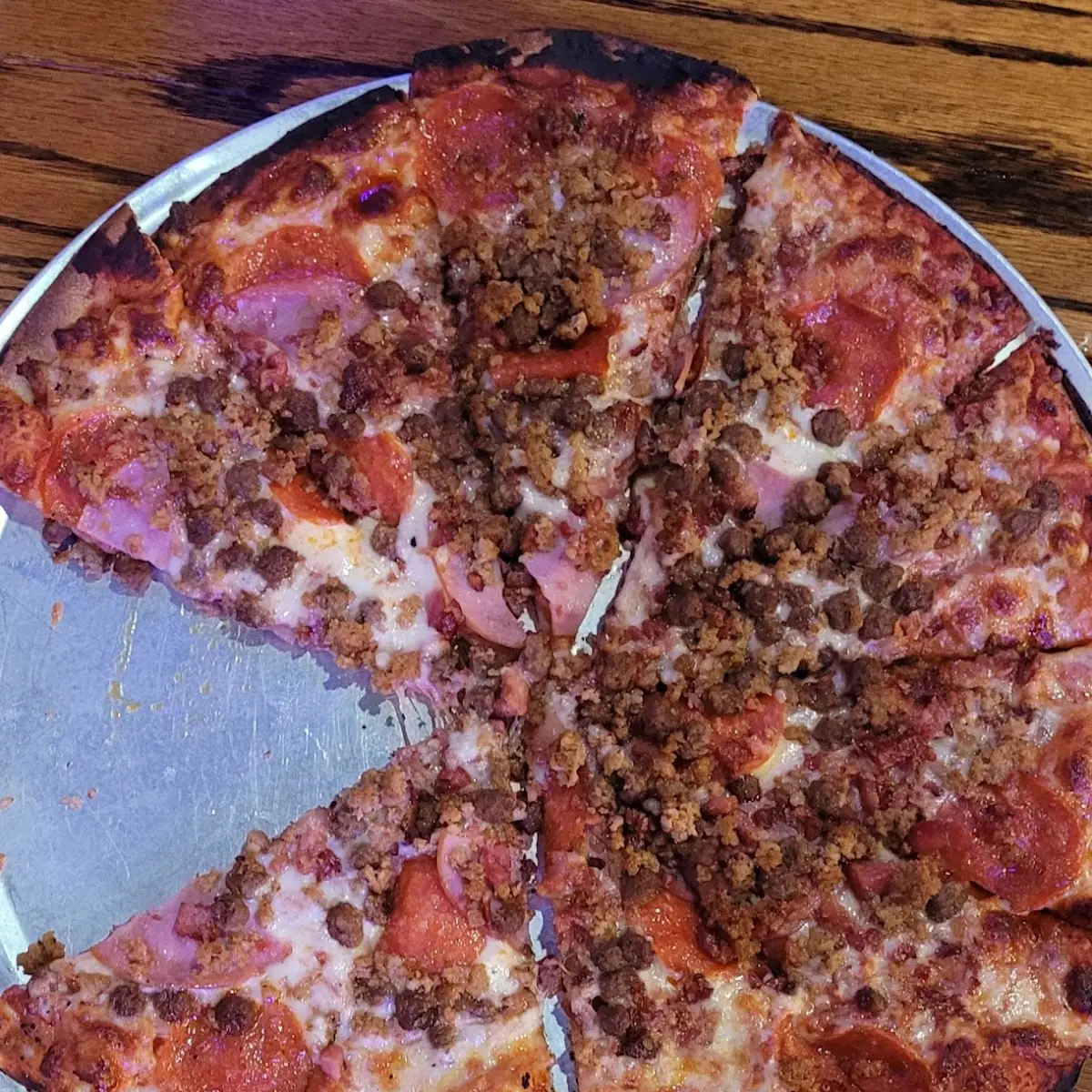 All Meat Pizza