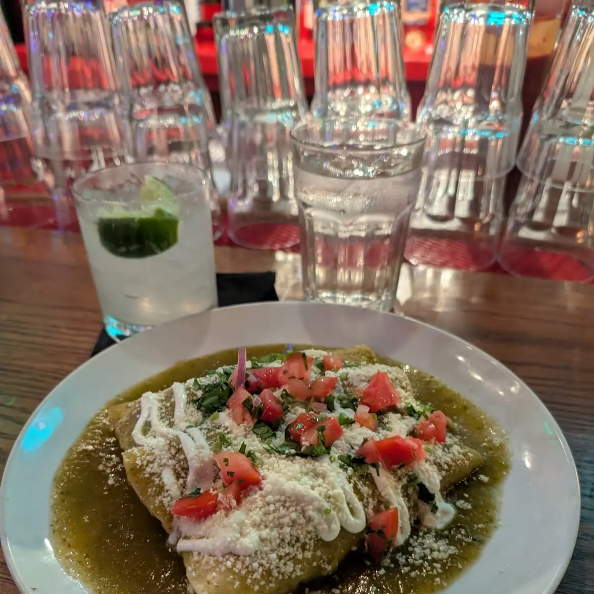 Enchiladas Verdes
