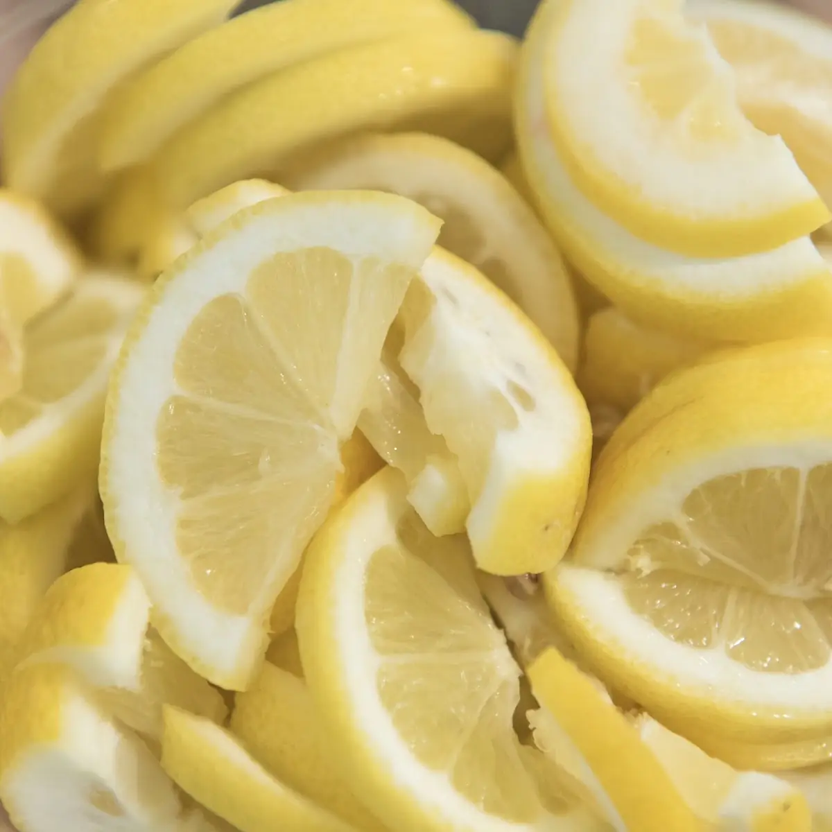 Fresh Cut Lemon Slices