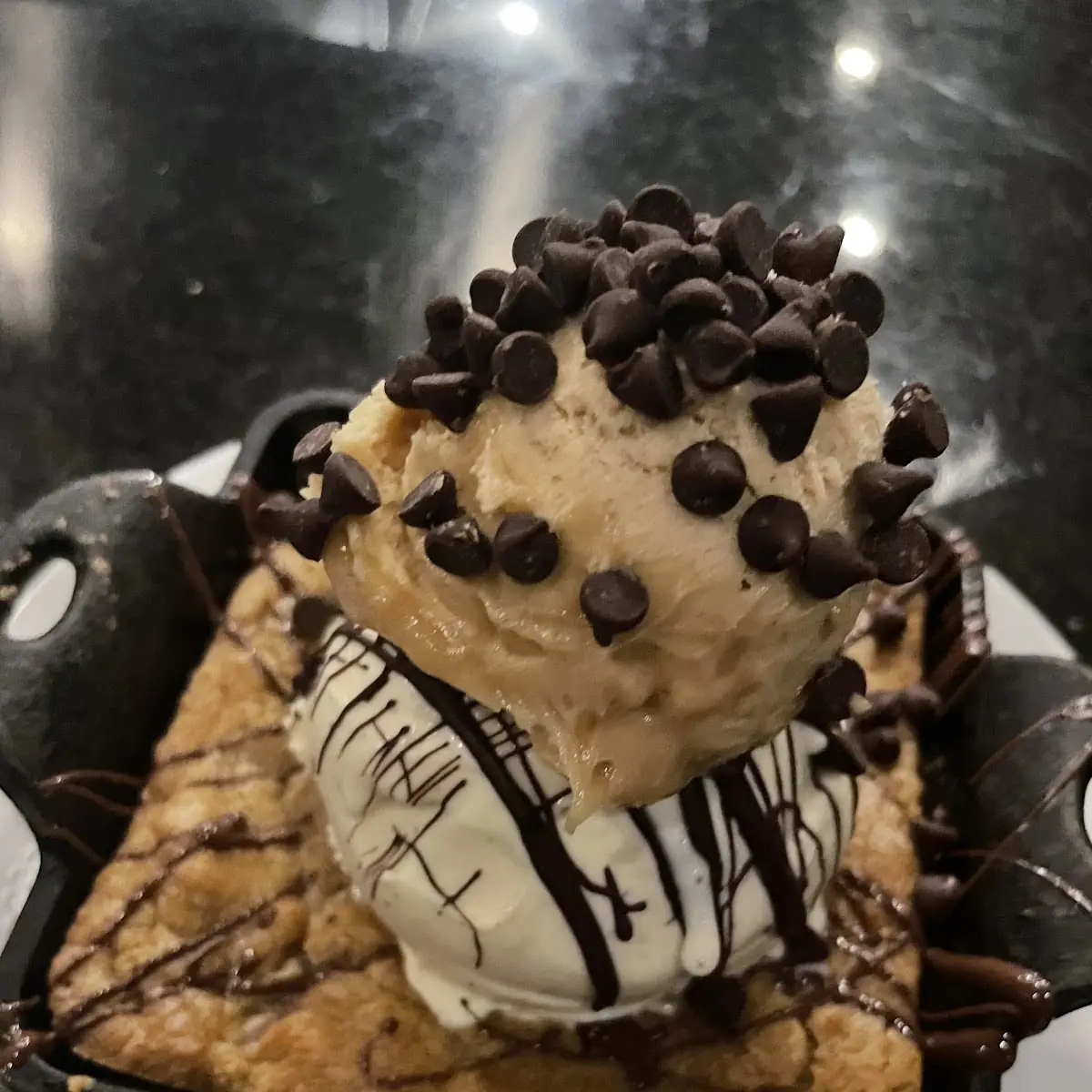 Half Baked Chocolate Chip Cookie