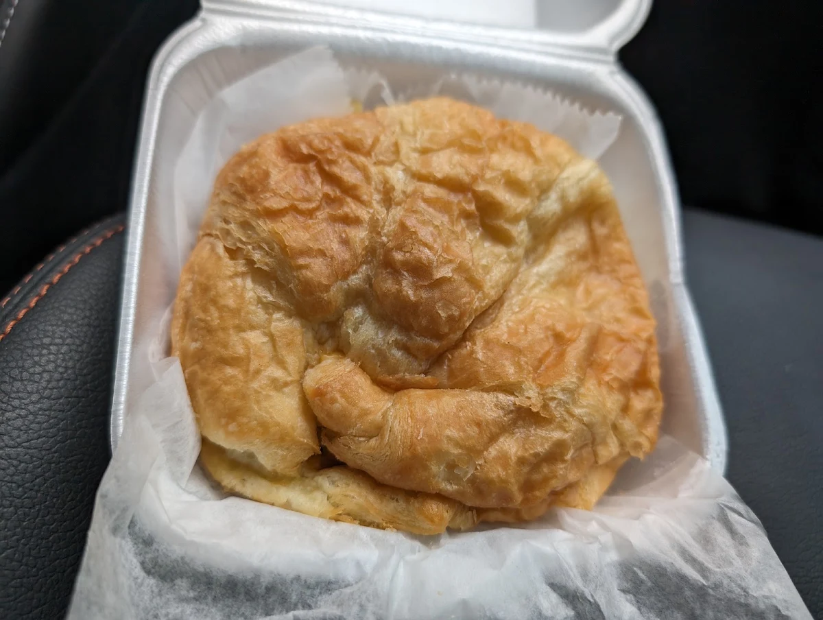 Sausage Egg & Cheese Croissant