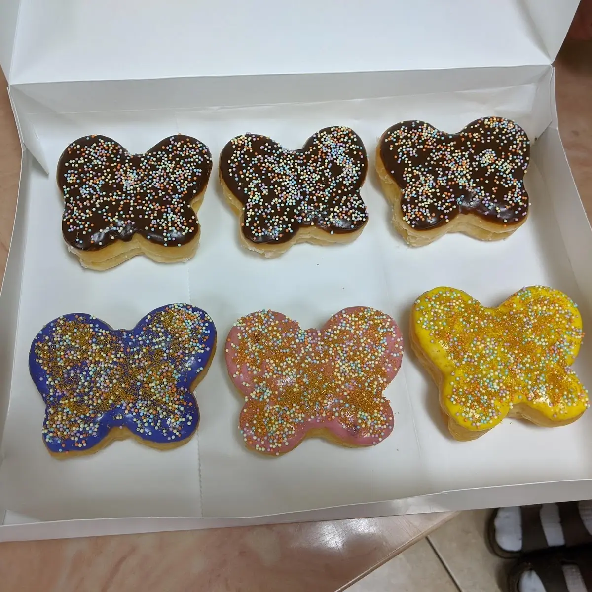 Chocolate Glazed Fancy Donuts