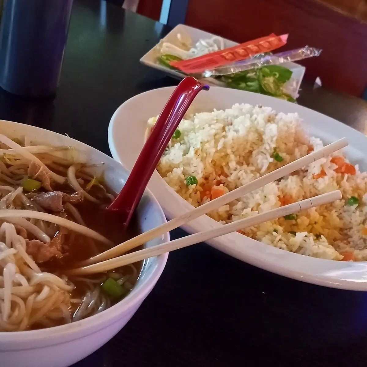 27 Pho and House Fried Rice and Chicken
