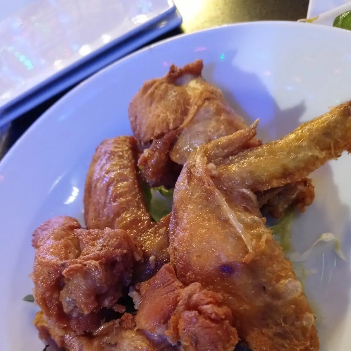 Fried Butter Chicken Wings