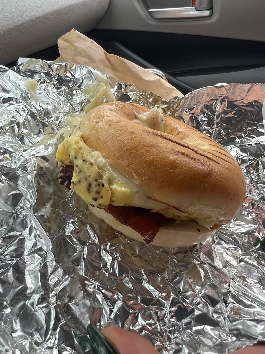 Bacon Egg Cheese on a Bagel