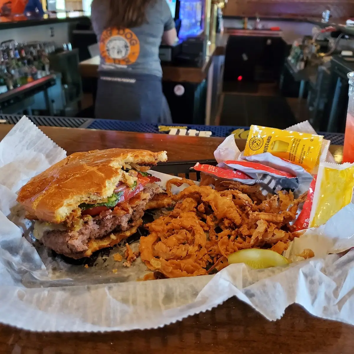Bacon Cheeseburger Onion Rings