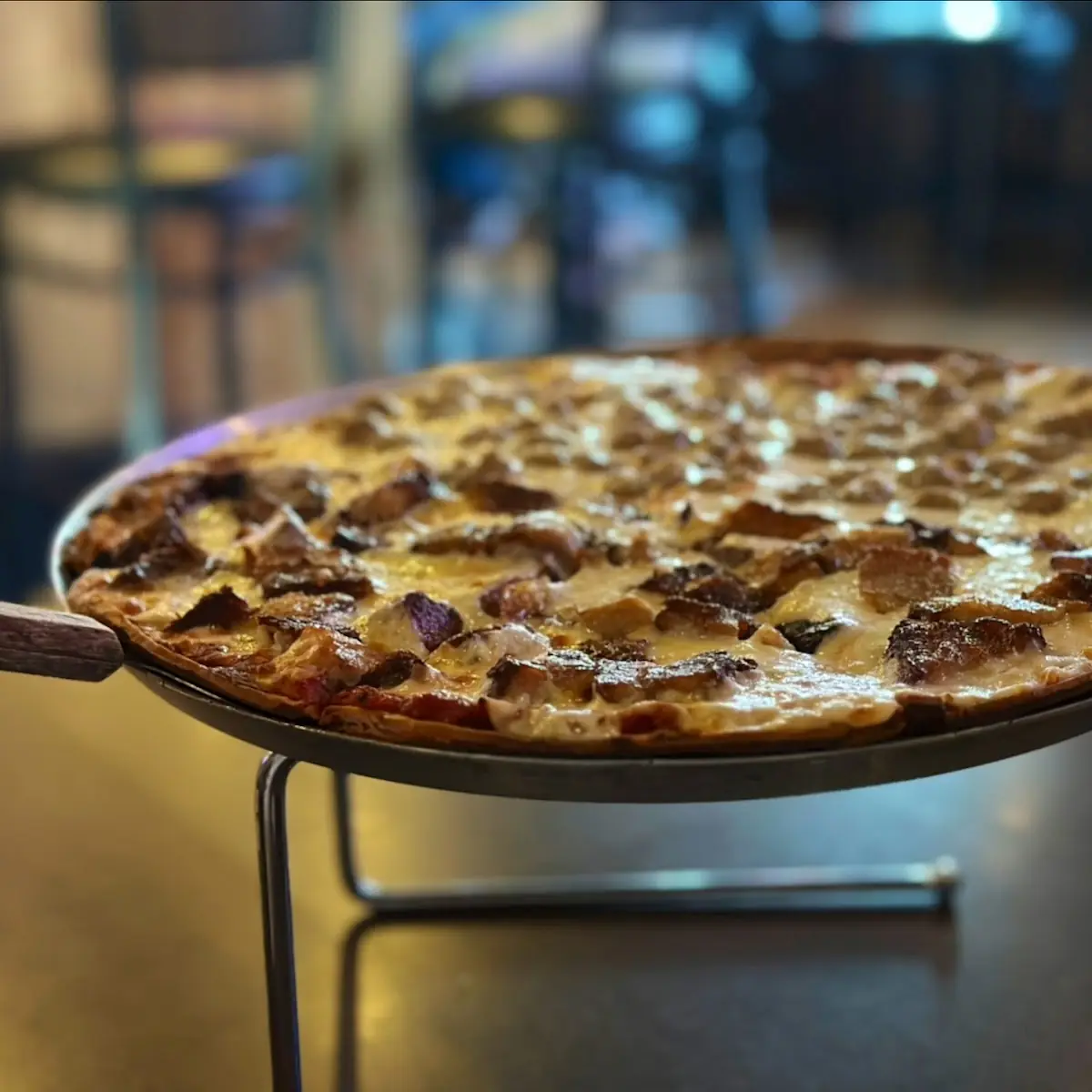 Pork Belly Pizza Thin Crust