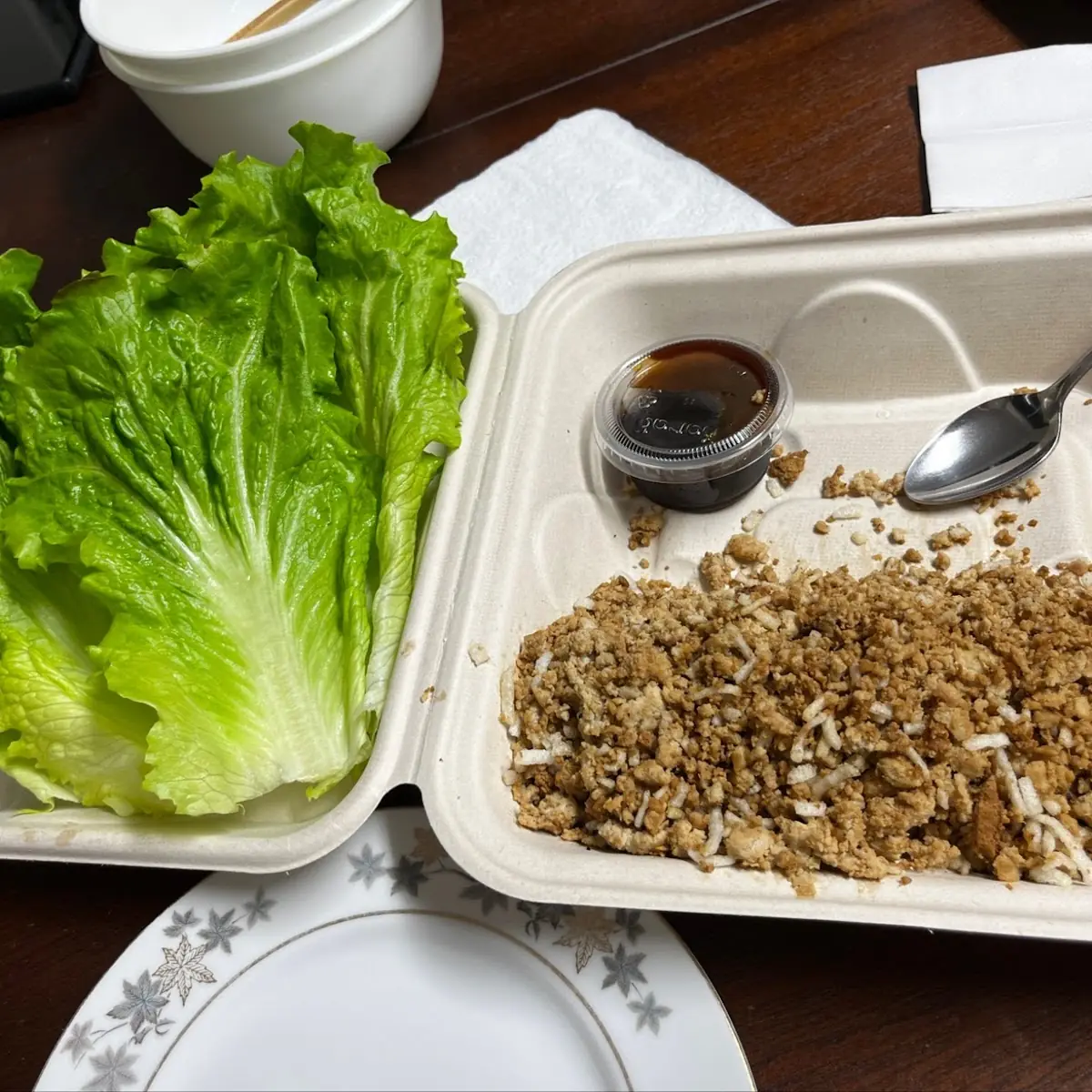 Chicken Lettuce Cups