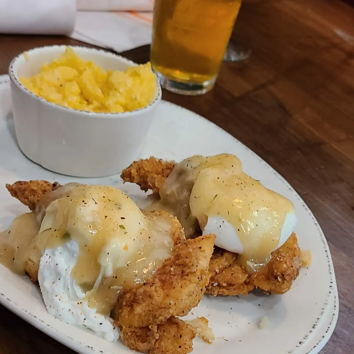 Chicken Fried Steak Benedict