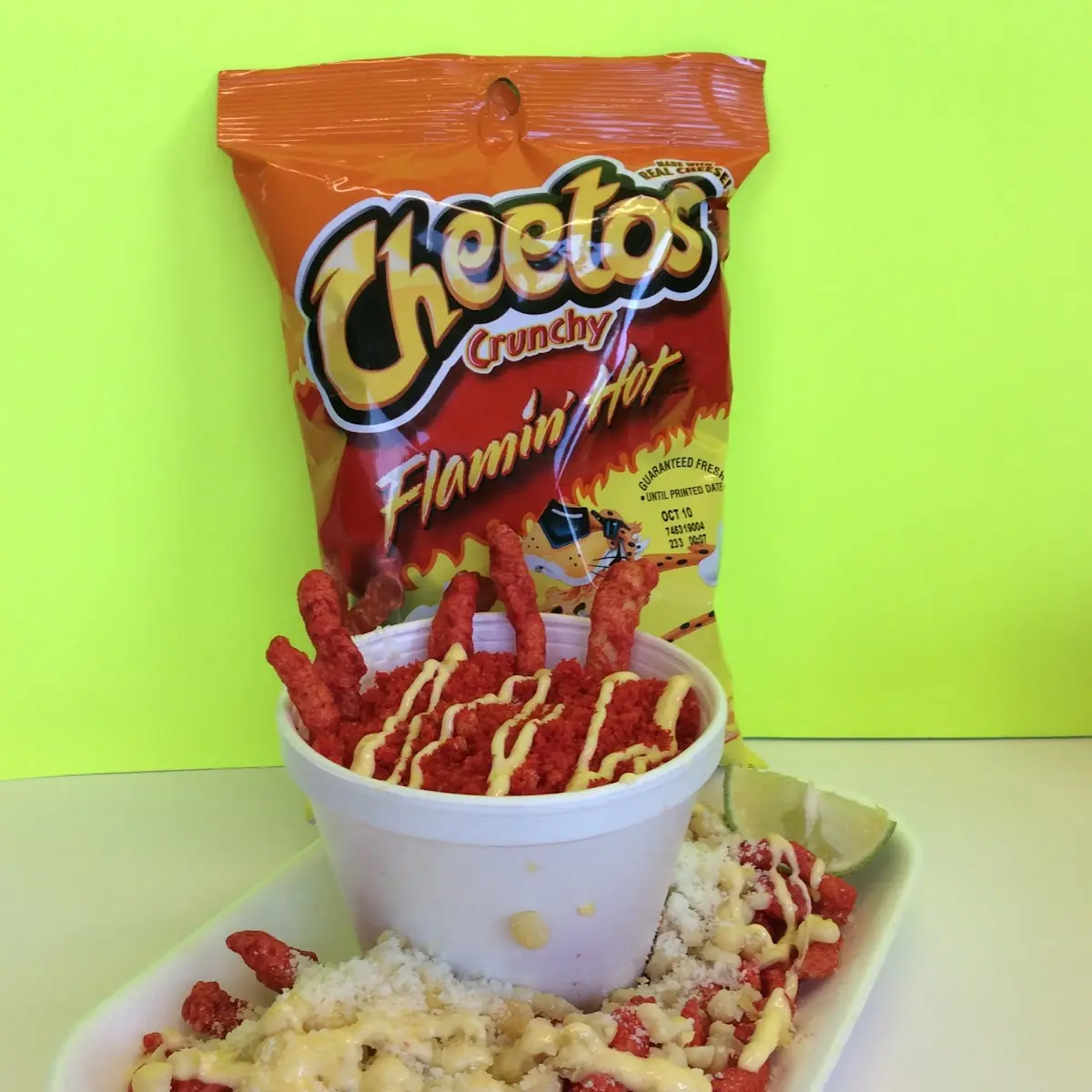 Hot Cheetos with Cheese