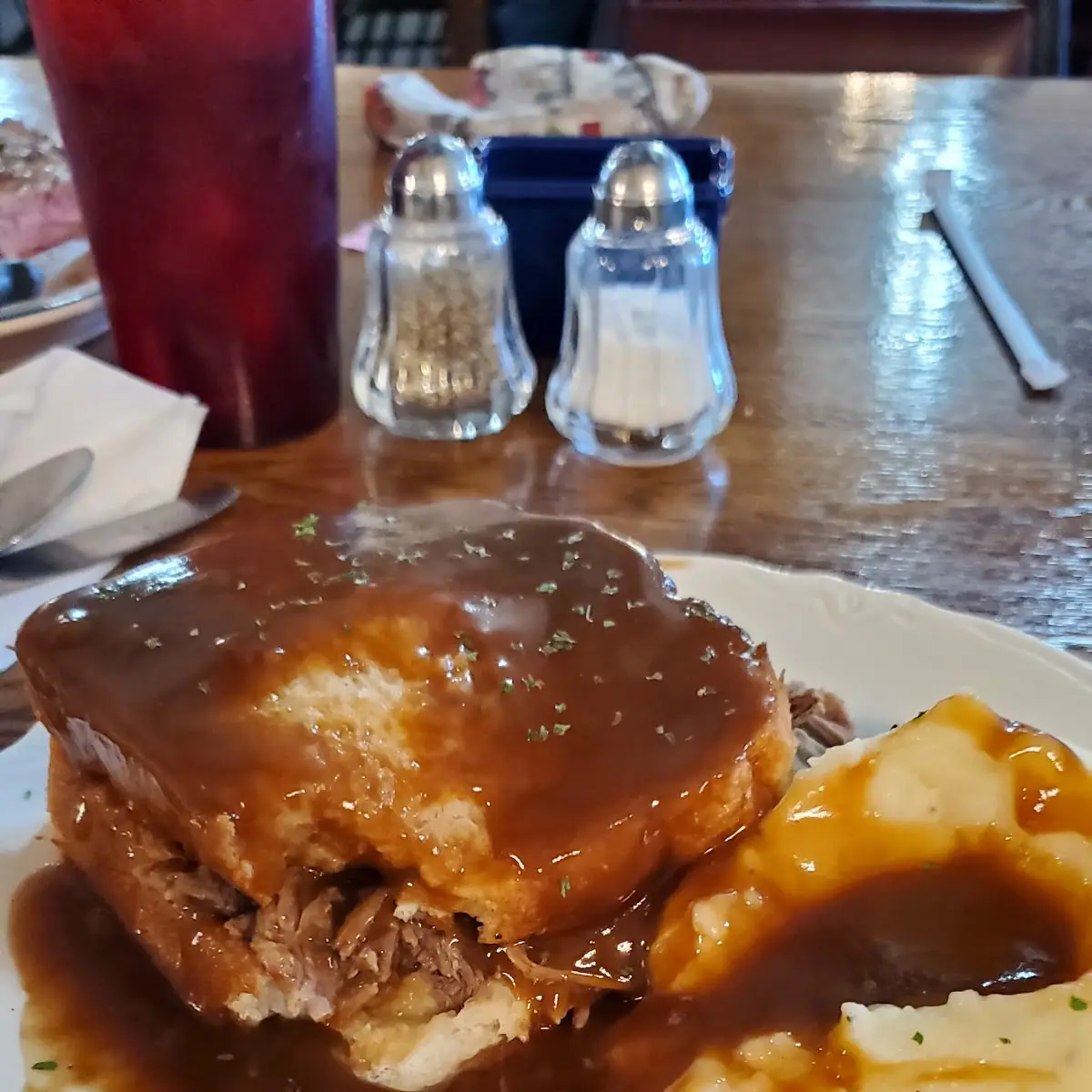 Hot Roast Beef Sandwich