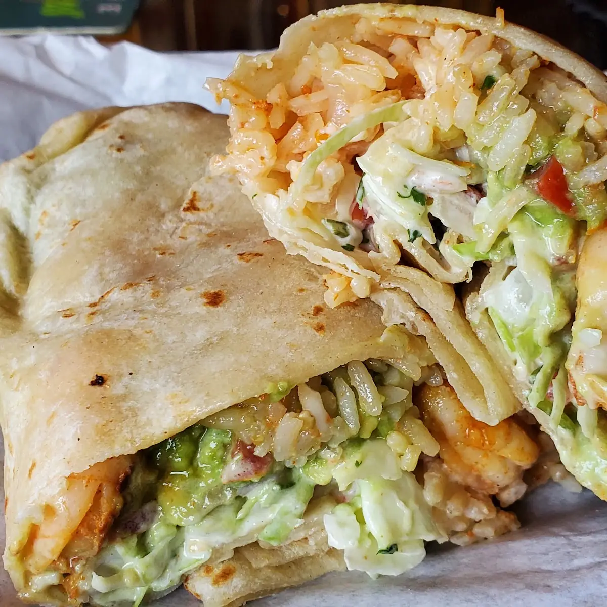 Shrimp Burrito