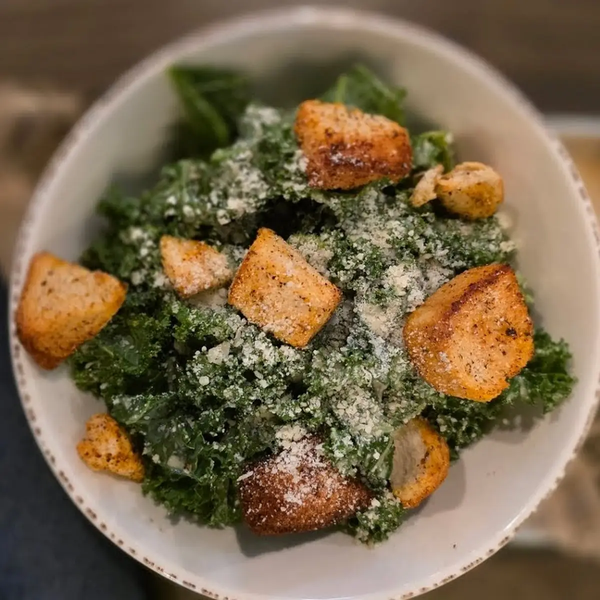 Kale Caesar Salad