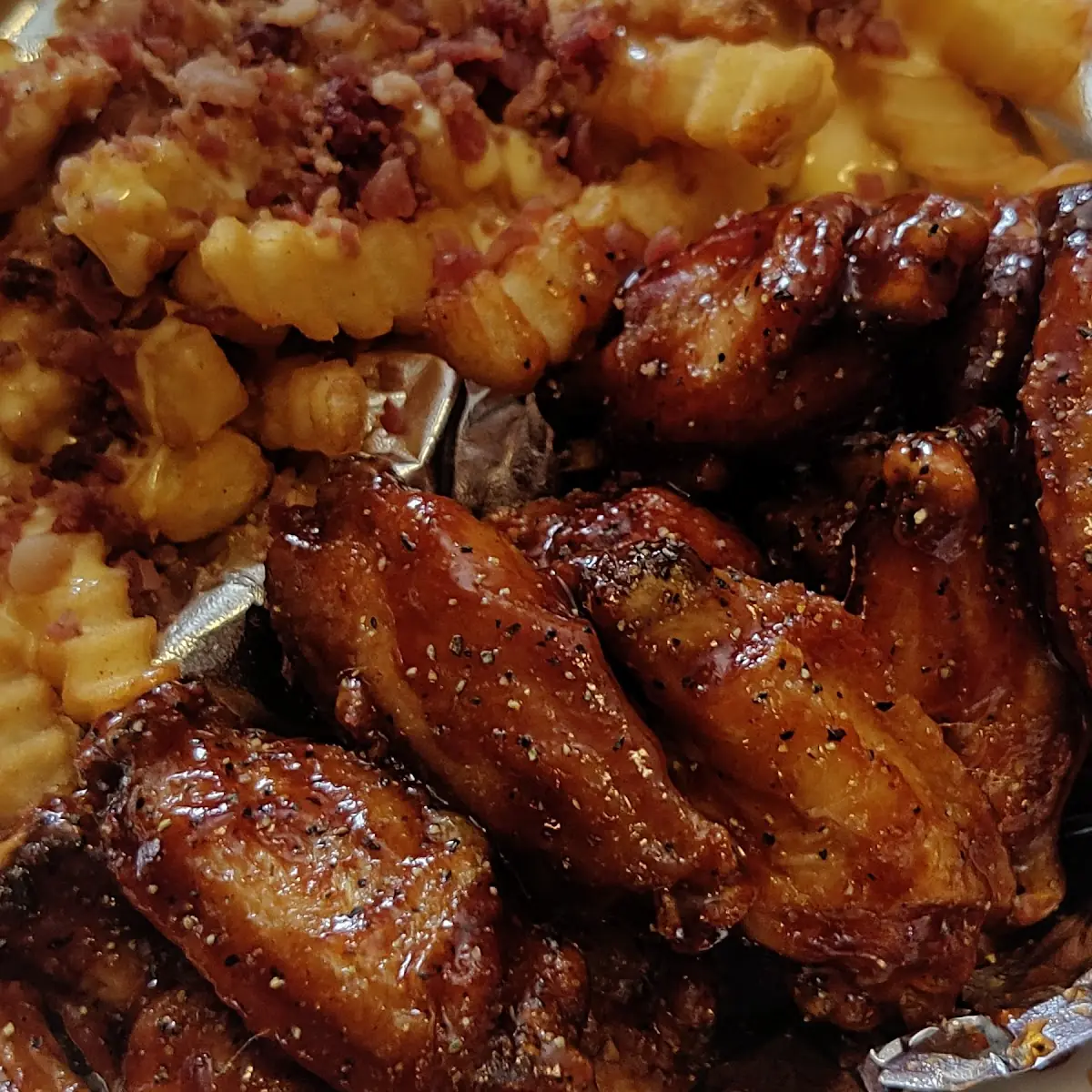Lemon Pepper BBQ Wings