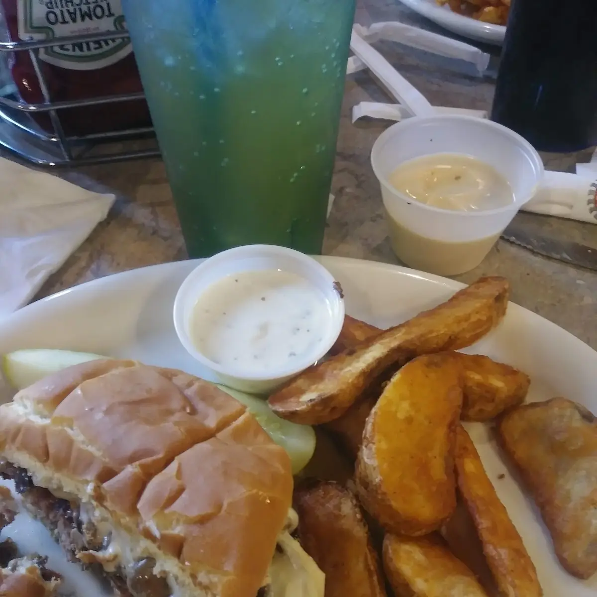 Mushroom Swiss Burger