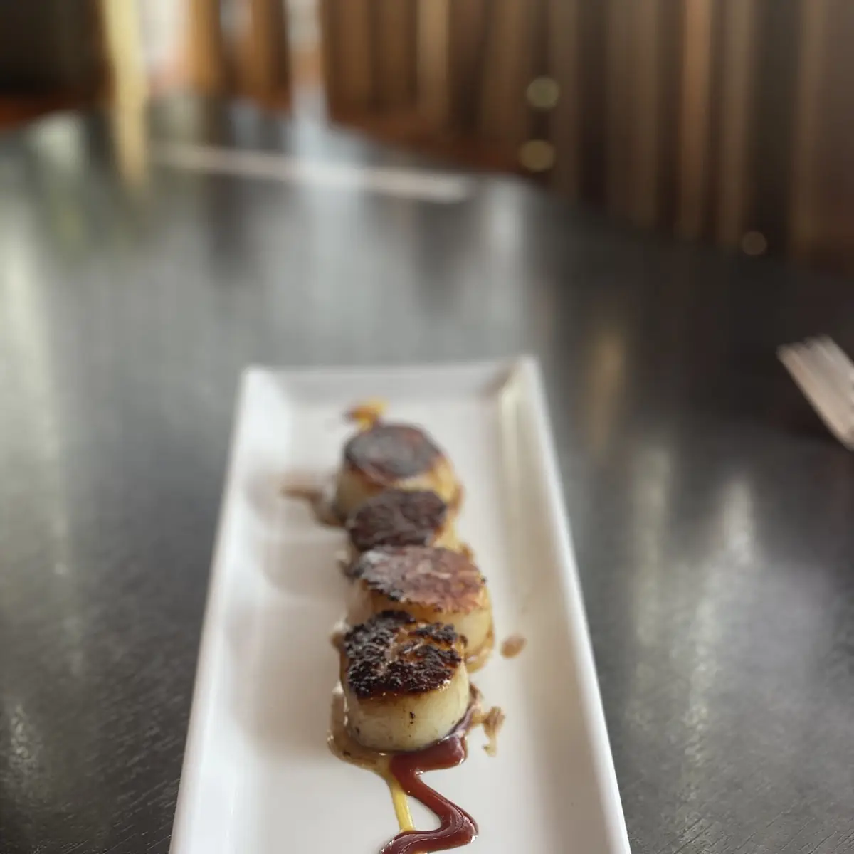 Sea Scallops Torched