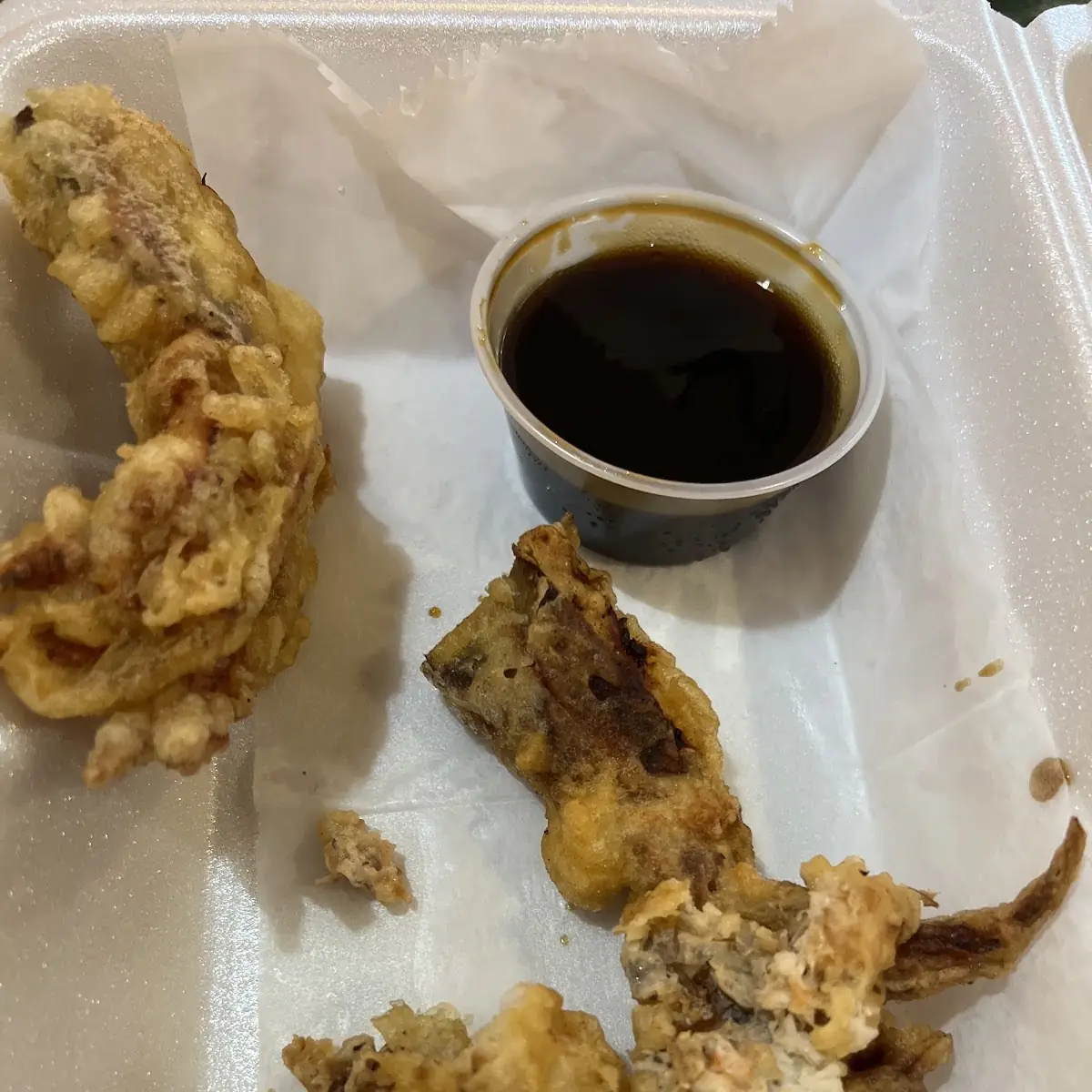 Soft Shell Crab Tempura Dinner