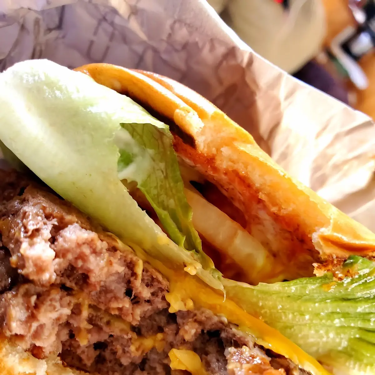 Wendy's Double Cheeseburger