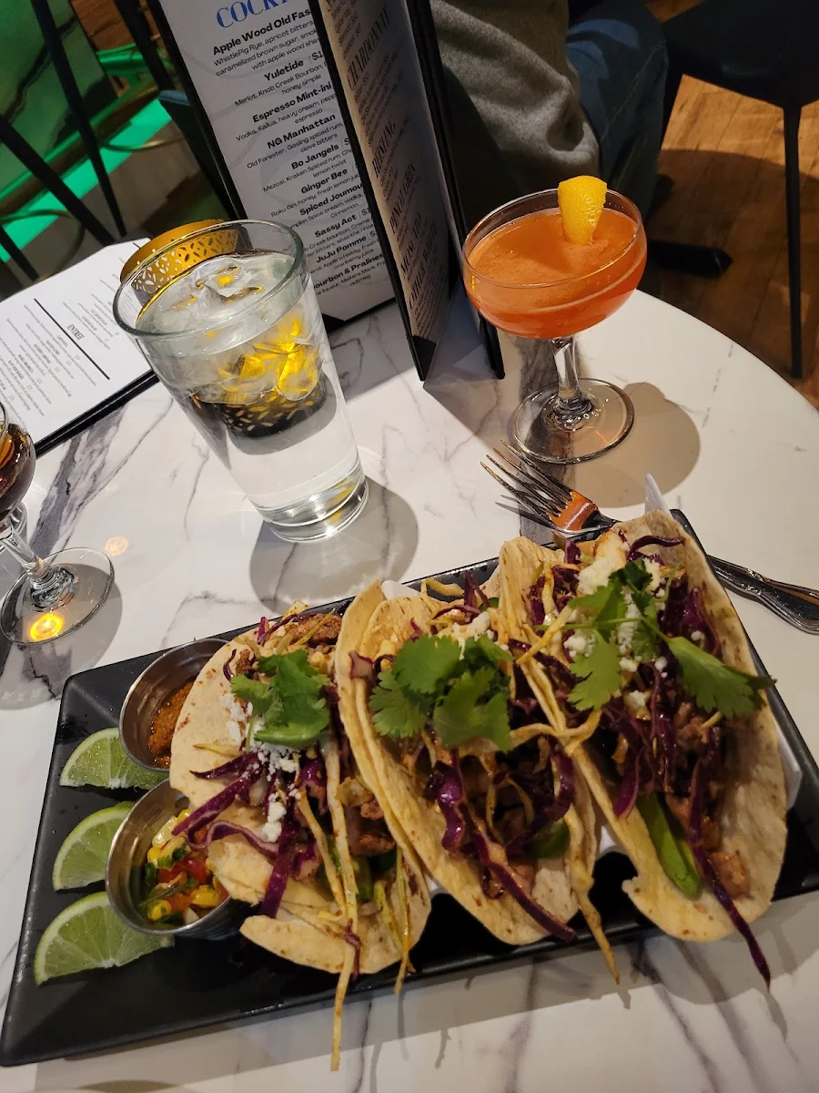 Blackened Alligator Tacos