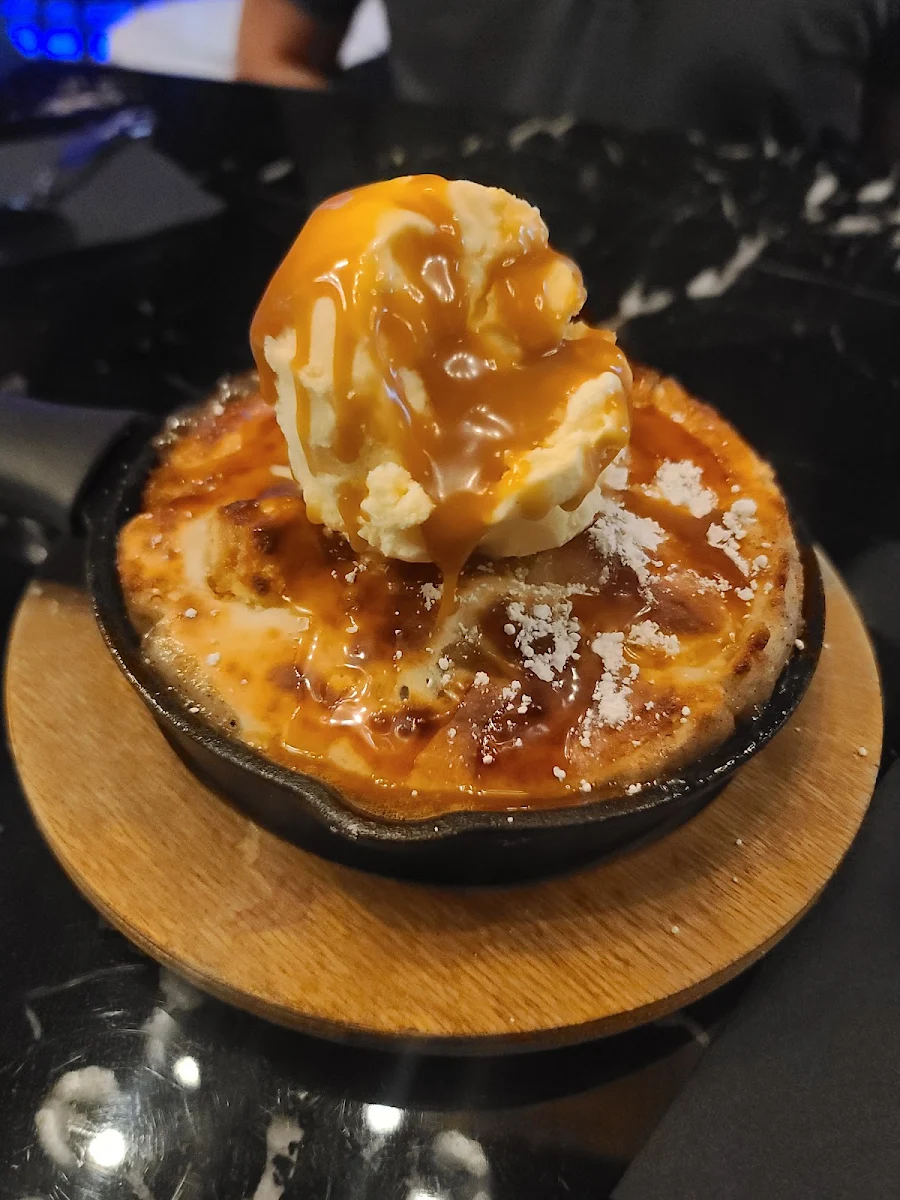 Whiskey Peach Cobbler