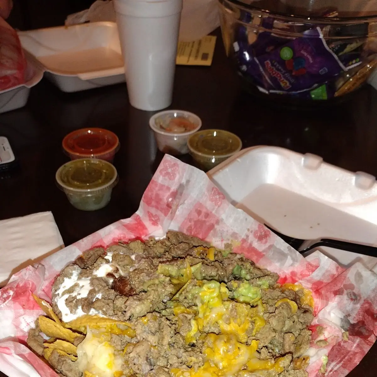 Carne Asada Nachos Supreme