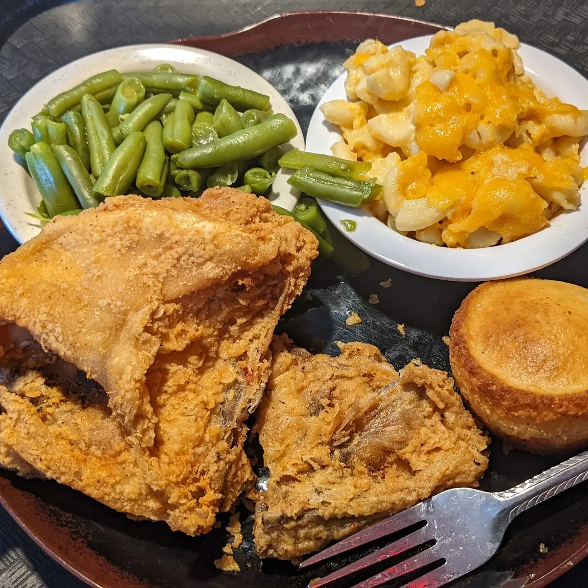 Fried Chicken and Cornbread