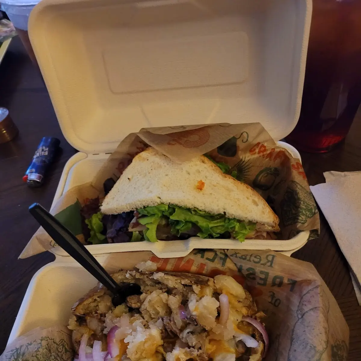 Black Angus Baked Potato
