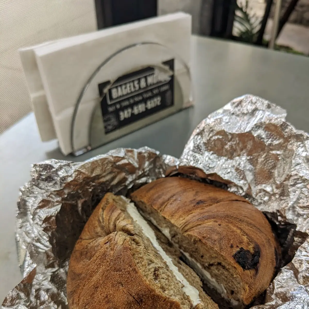 Cinnamon Raisin Bagel