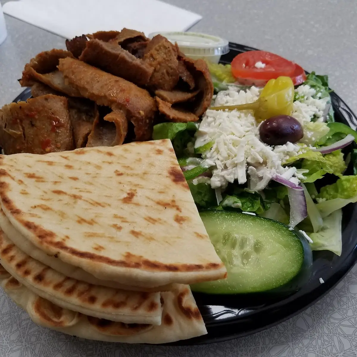 Spicy Gyro Plate