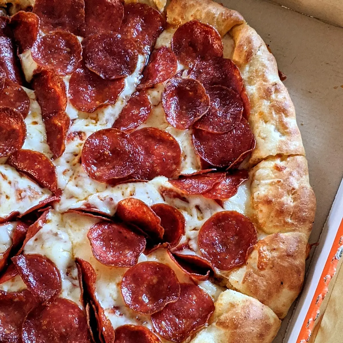 Stuffed Crust Pepperoni Pizza