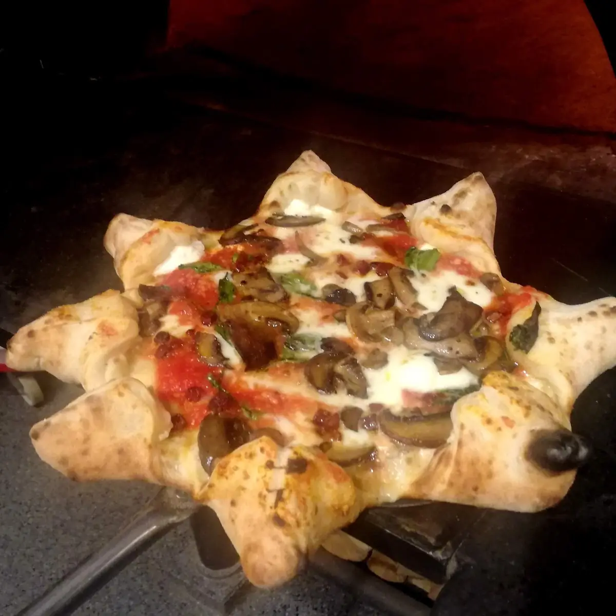Star Shaped Pizza Crust